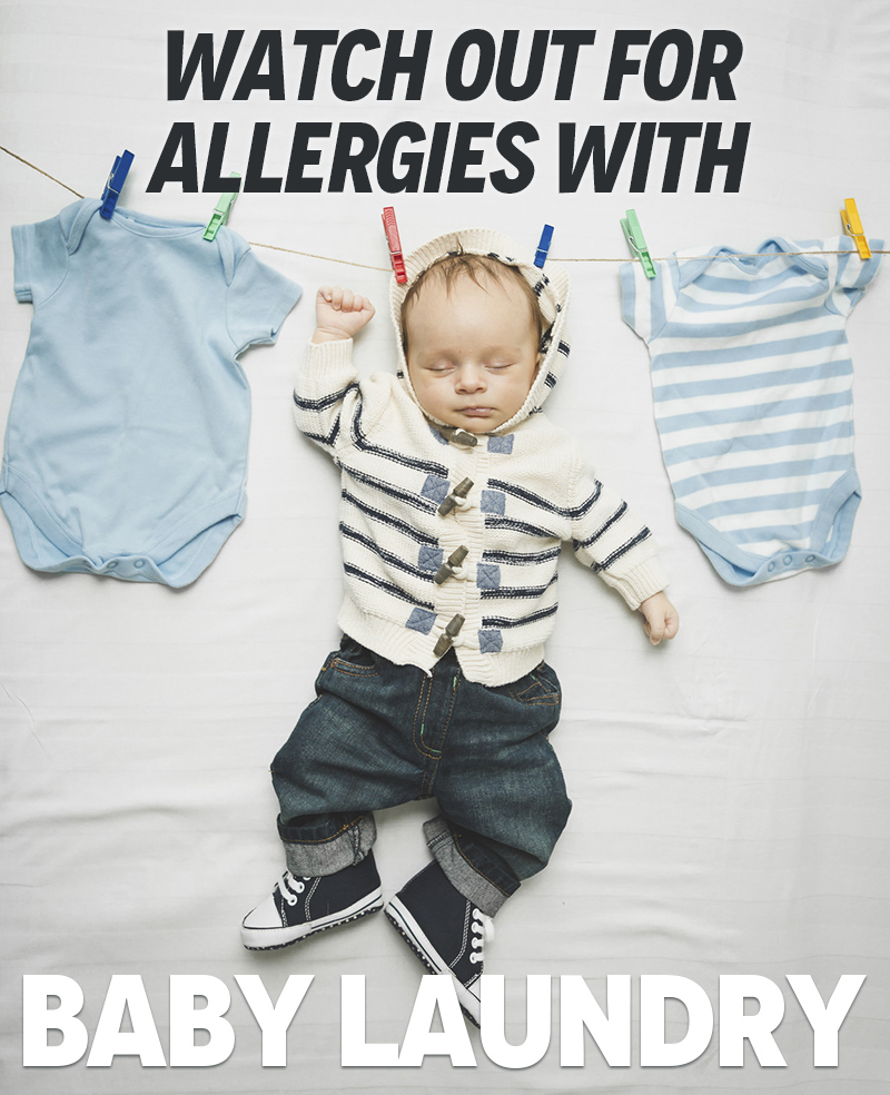 allergies with baby laundry