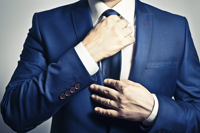 let your clothes empower you in a suit