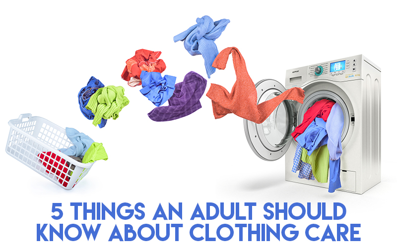 clothing falls into the washing machine